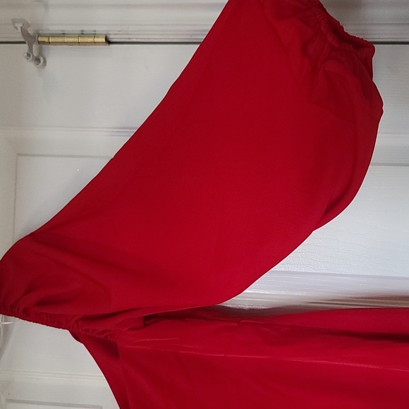 Princess Polly Lillie Long Sleeve Red Mini Dress - Picture 6 of 6